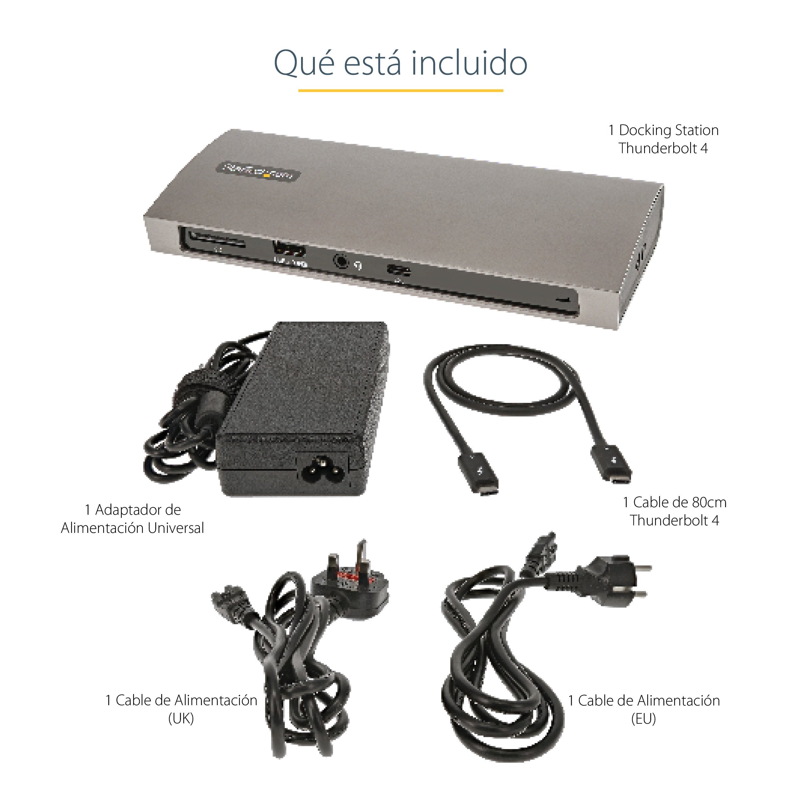 EAN 0065030895064 - StarTech.com TB4CDOCKUE base para portátil y replicador de puertos Alámbrico Negro, Gris imagen 13