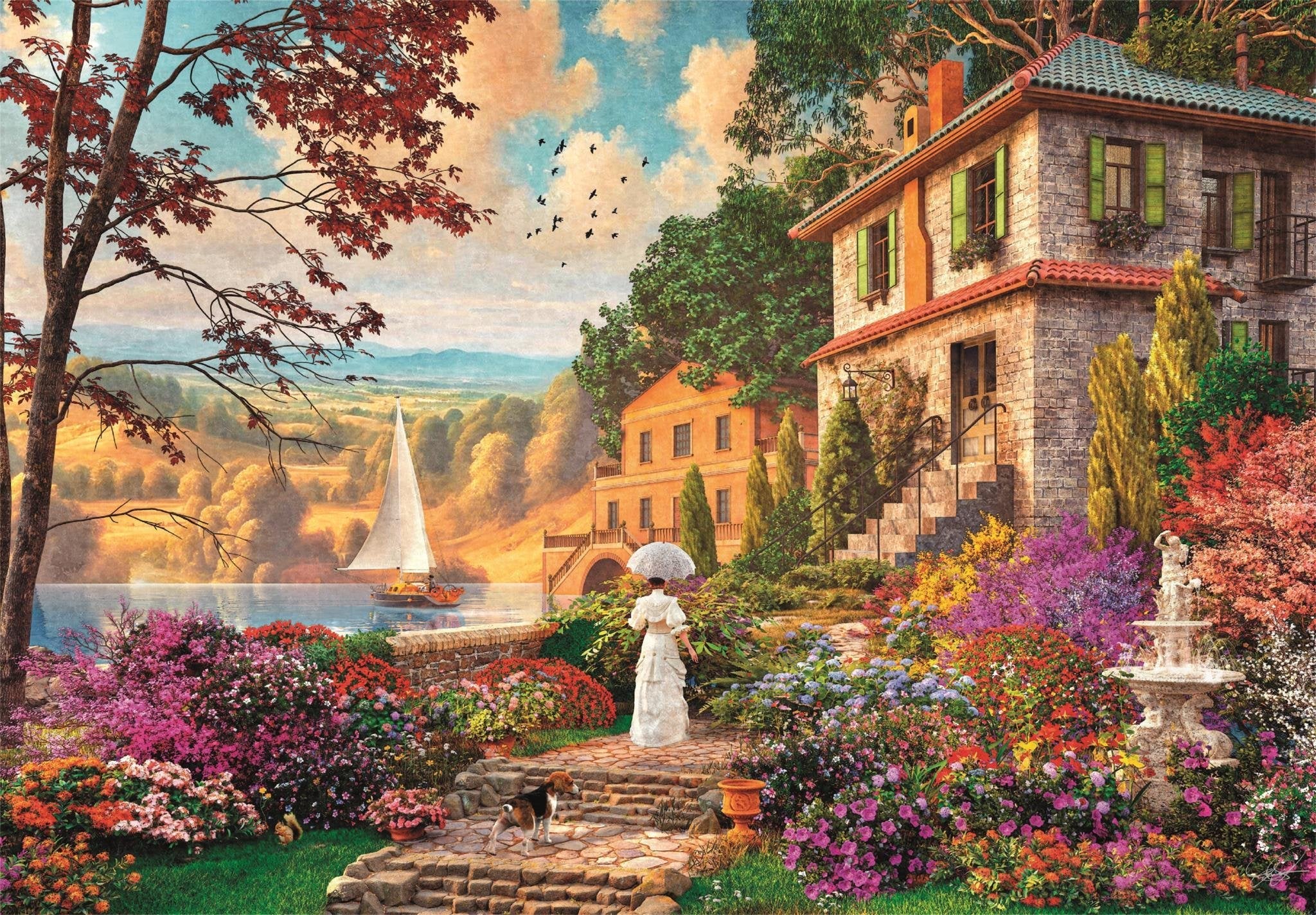 Puzzle Victorian Promenade 500pzs