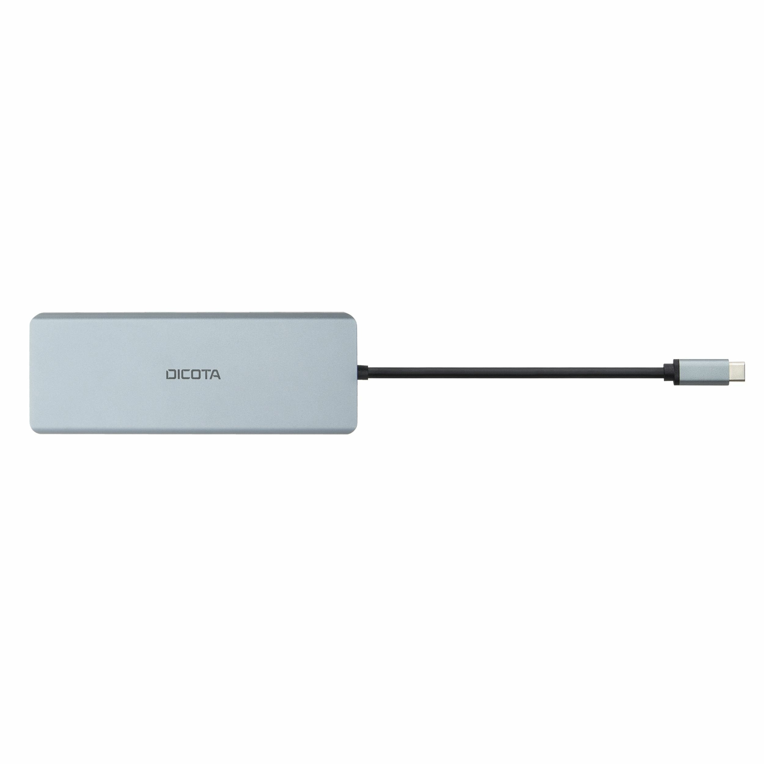 EAN 7640239421424 - DICOTA D32065 hub de interfaz USB 3.2 Gen 1 (3.1 Gen 1) Type-C Plata imagen 4