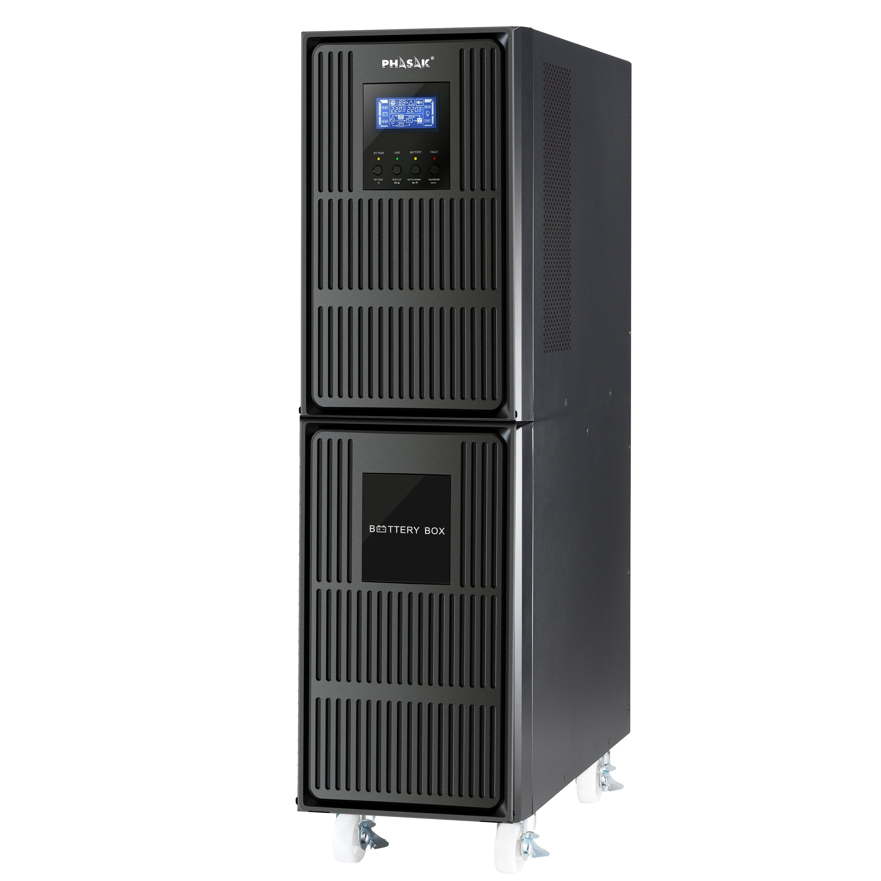 EAN 5605922026937 - Phasak PH 9260 sistema de alimentación ininterrumpida (UPS) Doble conversión (en línea) 6 kVA 5400 W 0 sa imagen 6