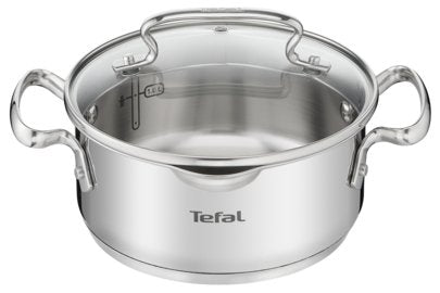 Tefal G7194355 Duetto+ Pot, 18 Cm, 2 L, Stainless Steel