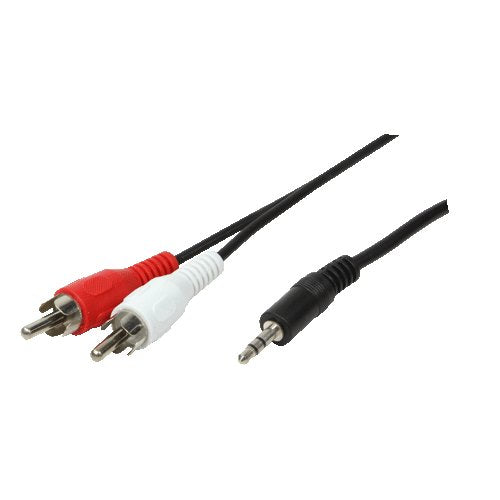 1x3.5 Mm Macho / 2xrca Macho / 1.5 Metros