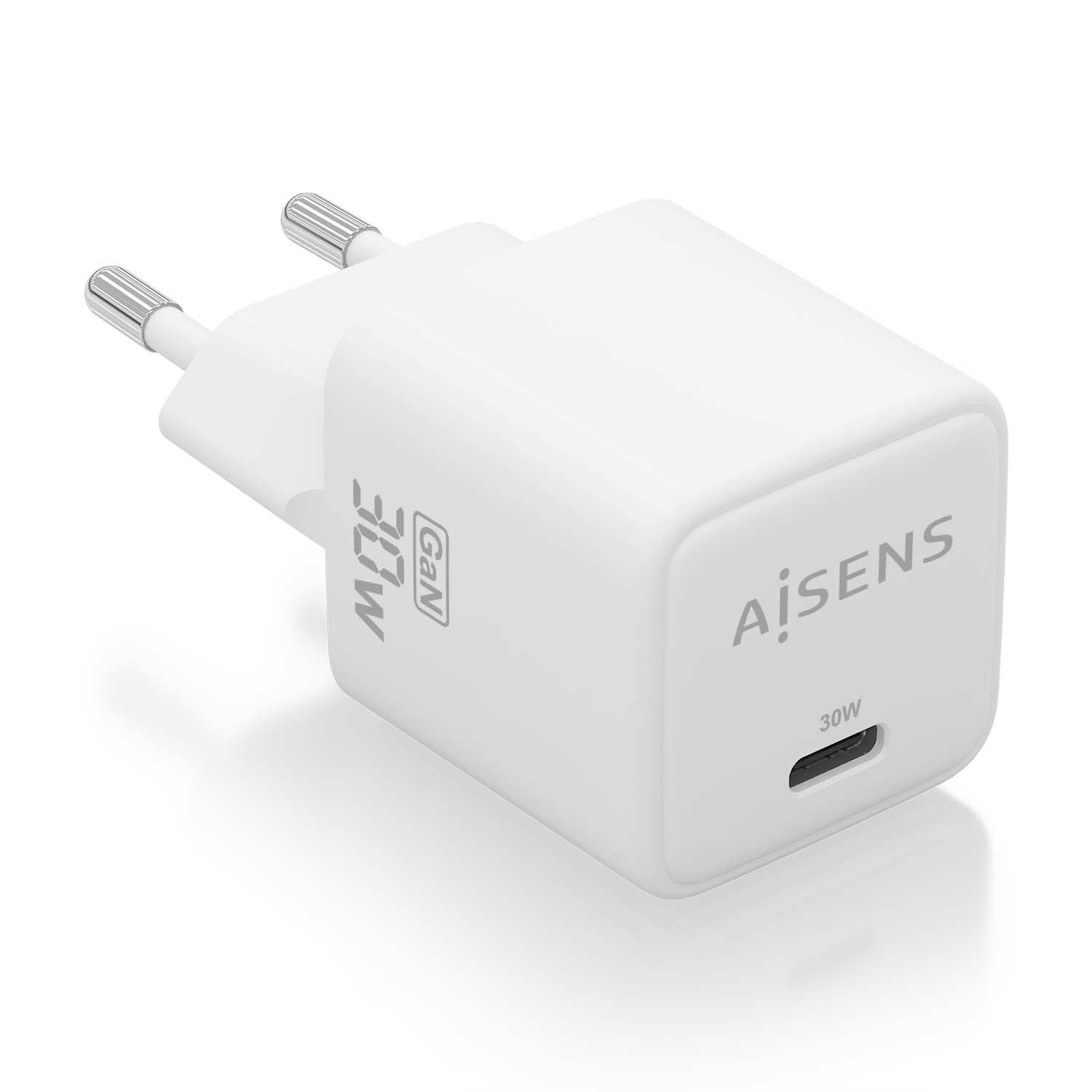 EAN 8435739901267 - AISENS ASCH-30W1P035-W cargador de dispositivo móvil Universal Corriente alterna Carga rápida Interior imagen 1