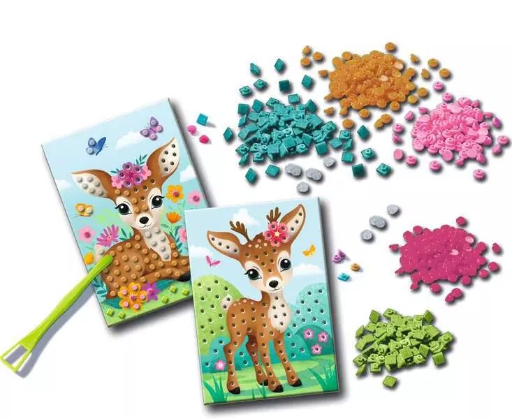 Ravensburger Becreative - Diy Mosaic Handicraft Set My Bambi, Jugando 25534