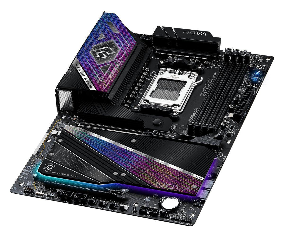 Asrock X870 Nova Wifi Am5 Atx Hdmi Usb-C Ddr5