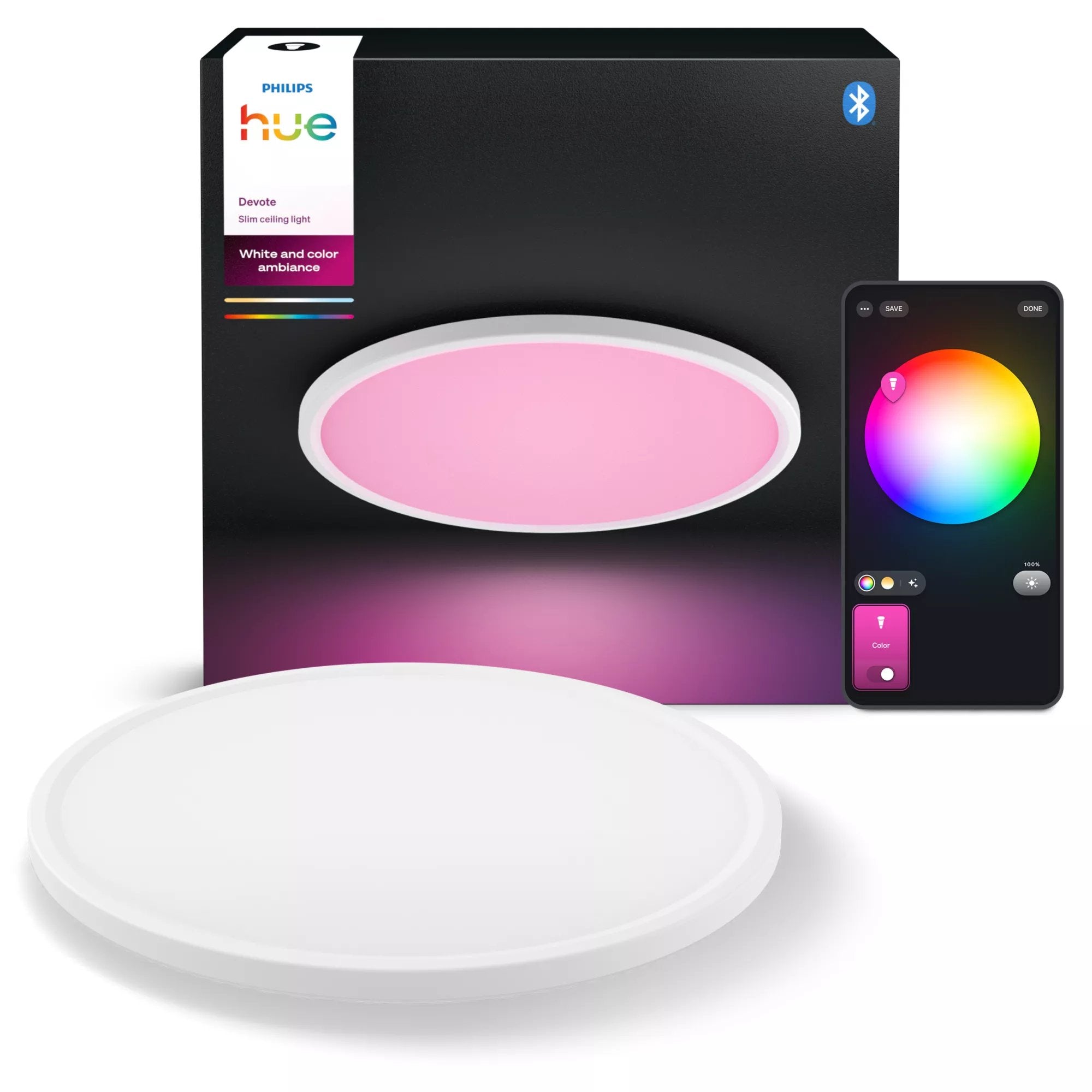 EAN 8721103104717 - Philips 8721103104717 iluminación inteligente Luz de techo inteligente Bluetooth/Zigbee 23 W imagen 4