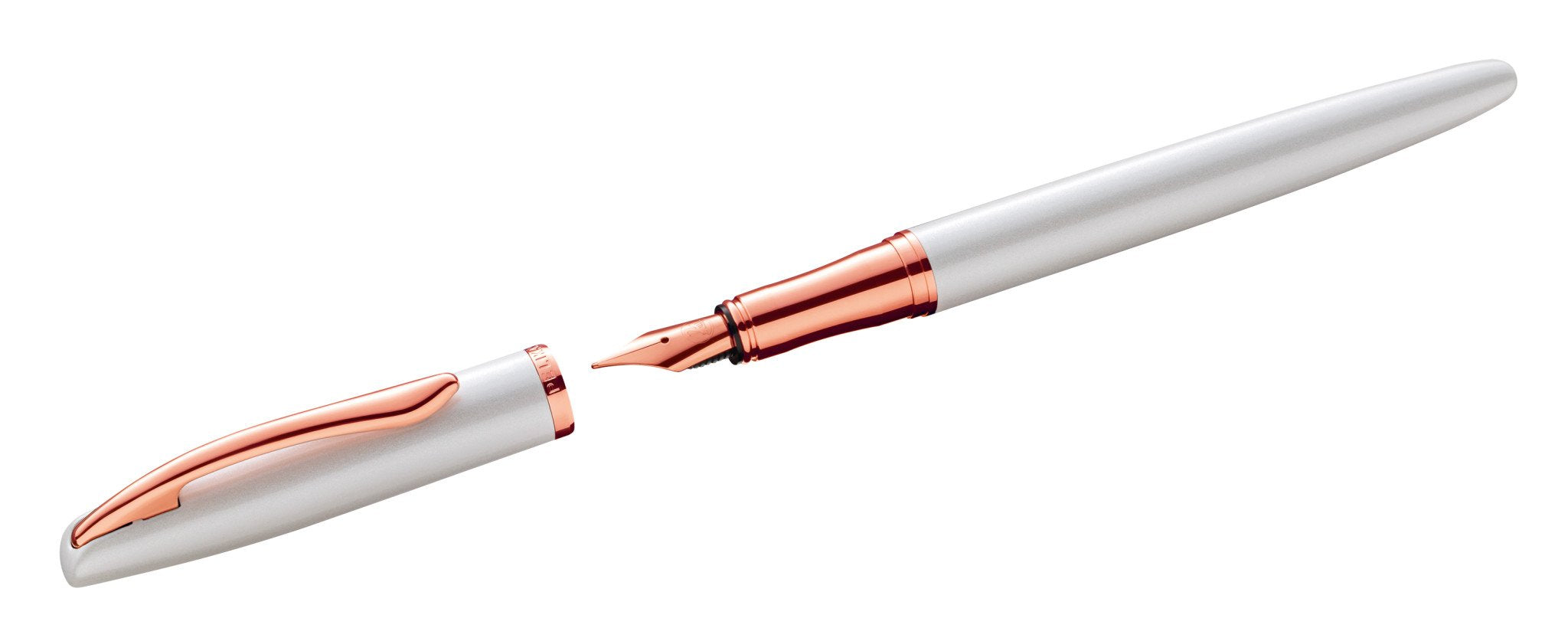 EAN 4012700821683 - Pelikan Jazz Noble Elegance P36 pluma estilográfica Sistema de carga por cartucho Oro, Perlado, Blanco 1 imagen 1