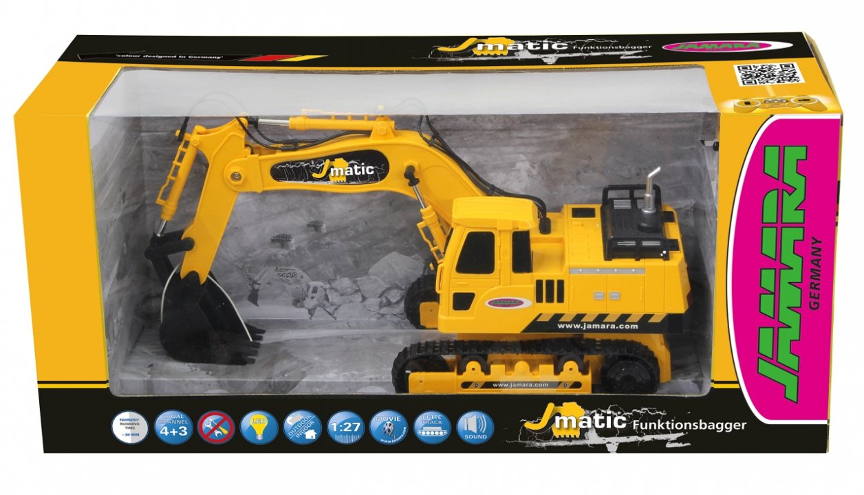 Jamara Rc Digger J-Matic 2,4 Ghz Amarillo 1:27