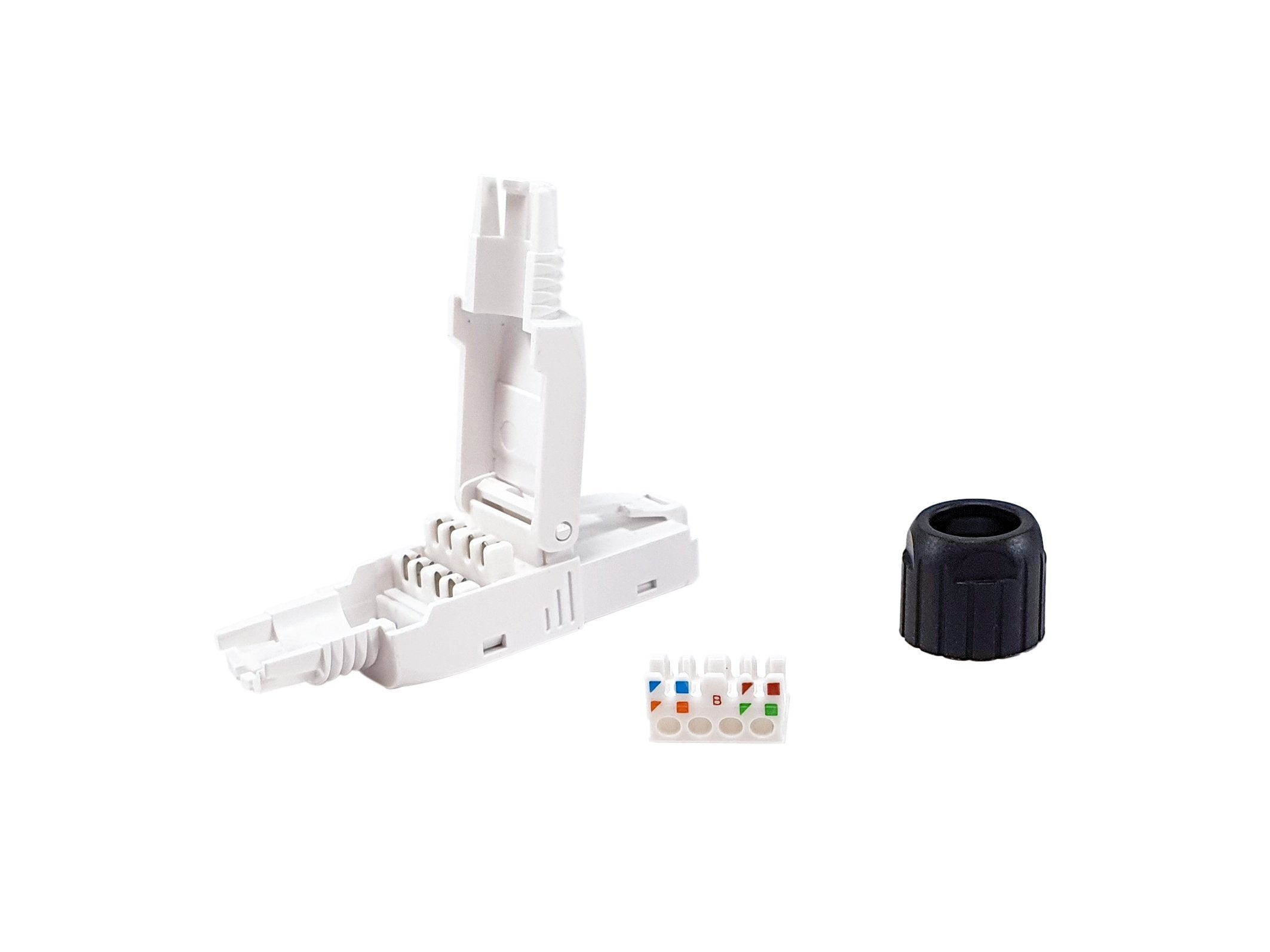 EAN 4015867233870 - Equip 121161 conector RJ-45 Negro, Blanco imagen 2