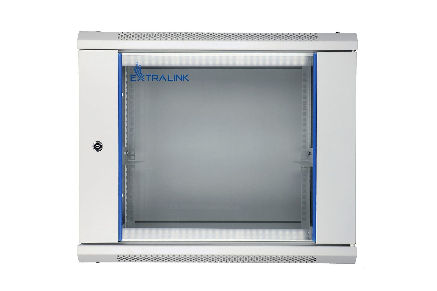 EAN 5902560368574 - Extralink Cabinet rack EX.8574 400mm 600mm 450 mm hanging Openable 19'' Bastidor de pared imagen 1