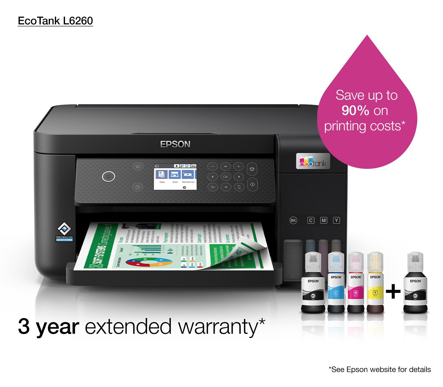 EAN 8715946683867 - Epson EcoTank L6260 Inyección de tinta A4 4800 x 1200 DPI 33 ppm Wifi imagen 20