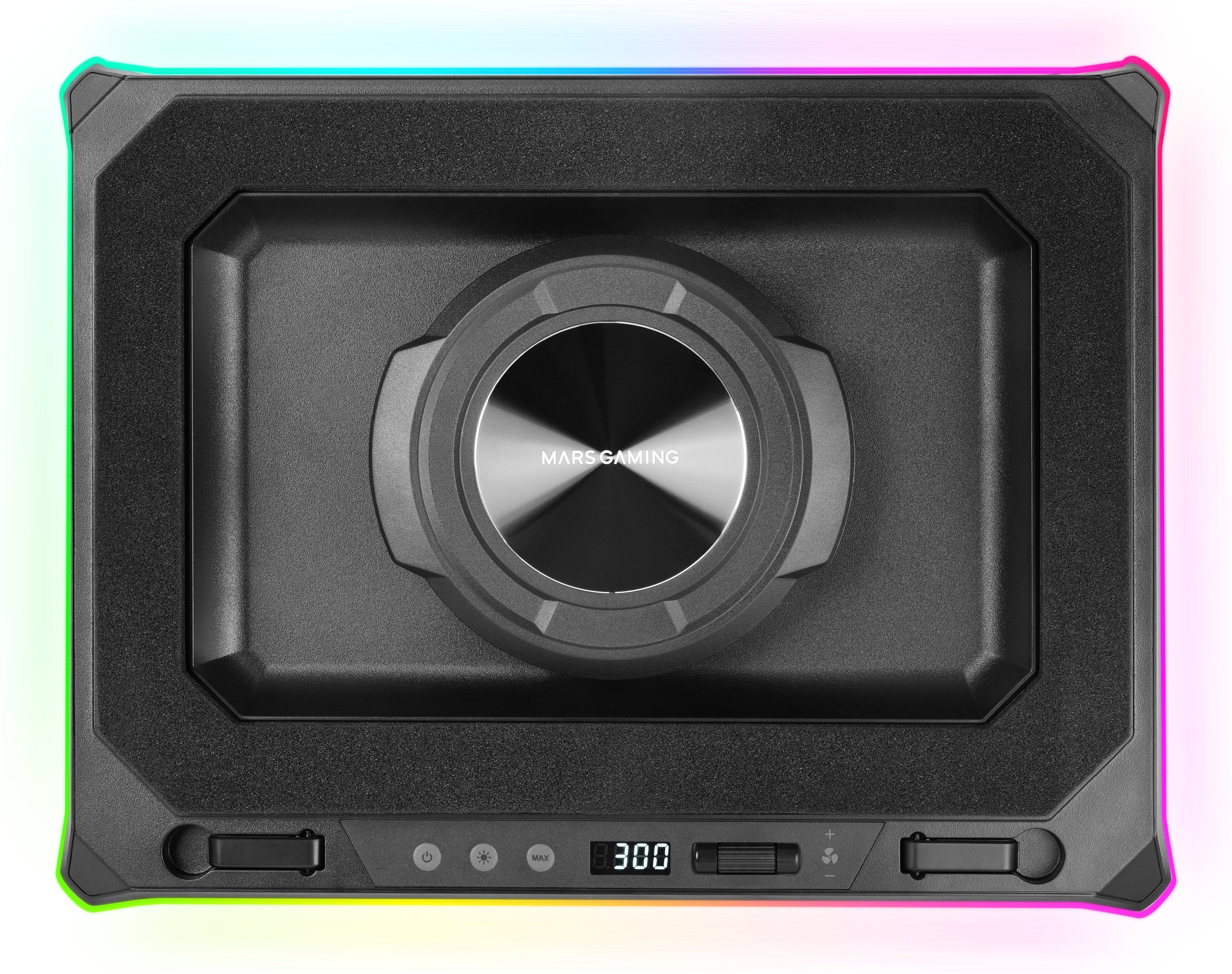 Soporte Refrigerante Mars Gaming Mnbc-Ultra Para Portátiles Hasta 18' Iluminación Led
