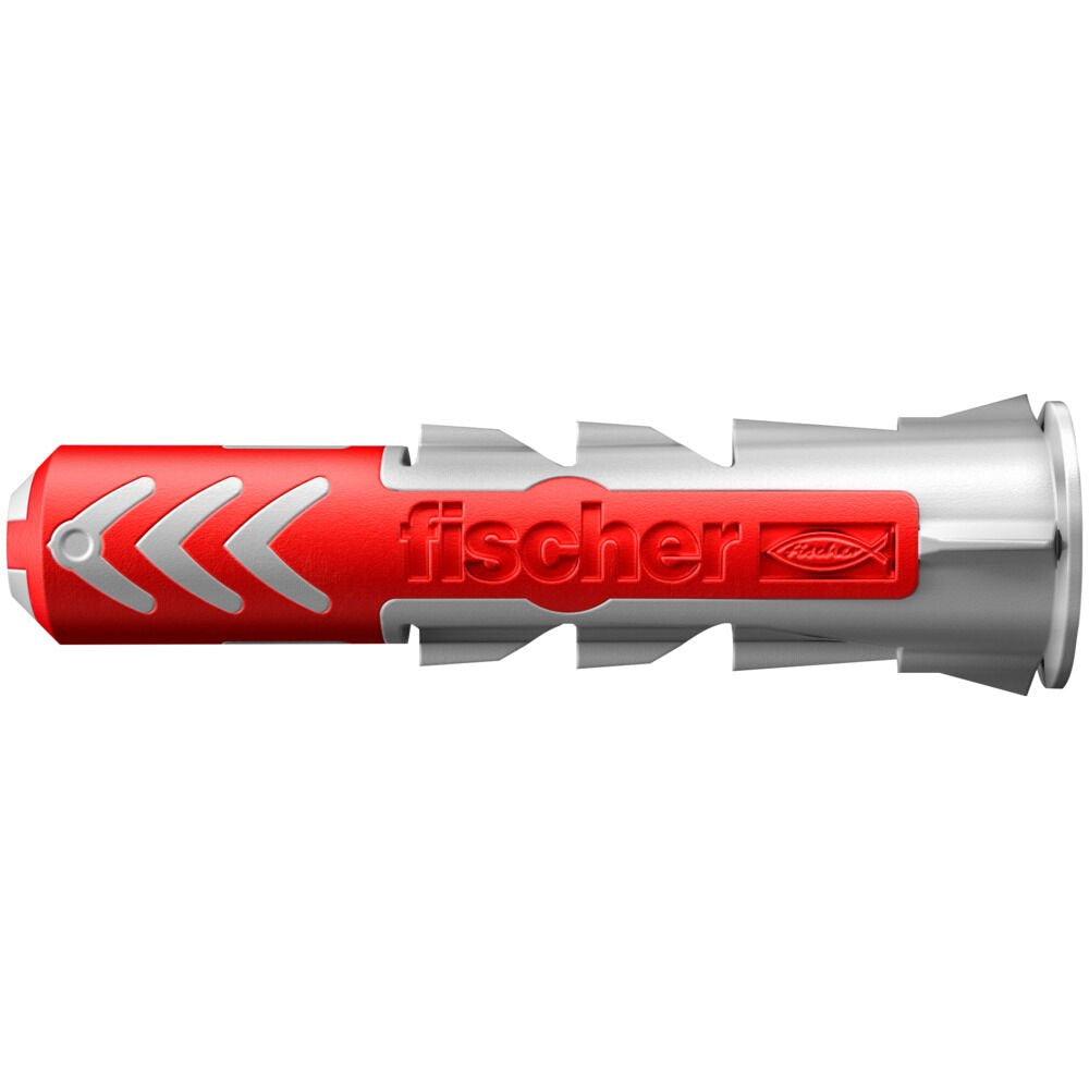 Fischer Duopower 6x30, Pasador Gris Claro/Rojo