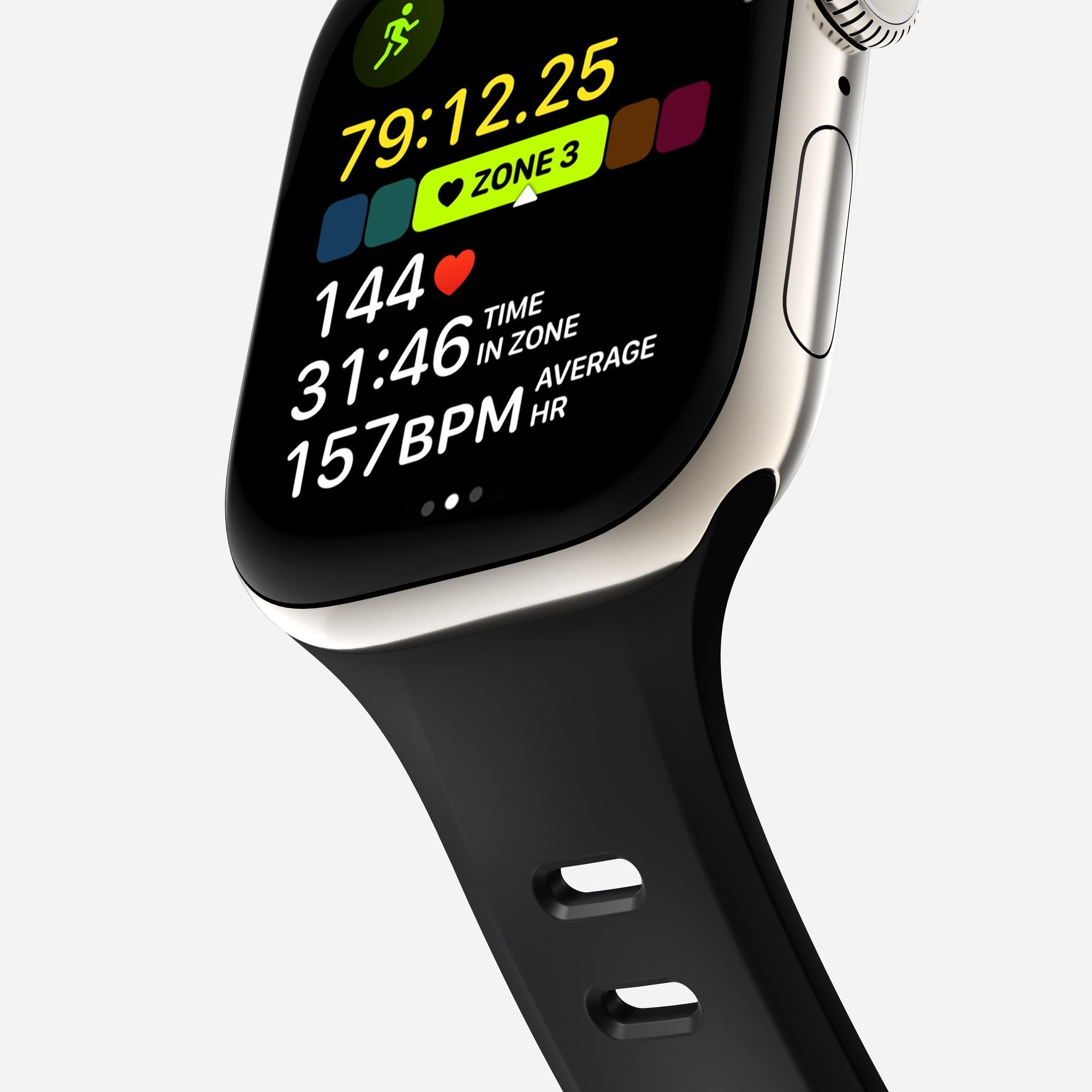 Nomad Tempo Band 46mm Black