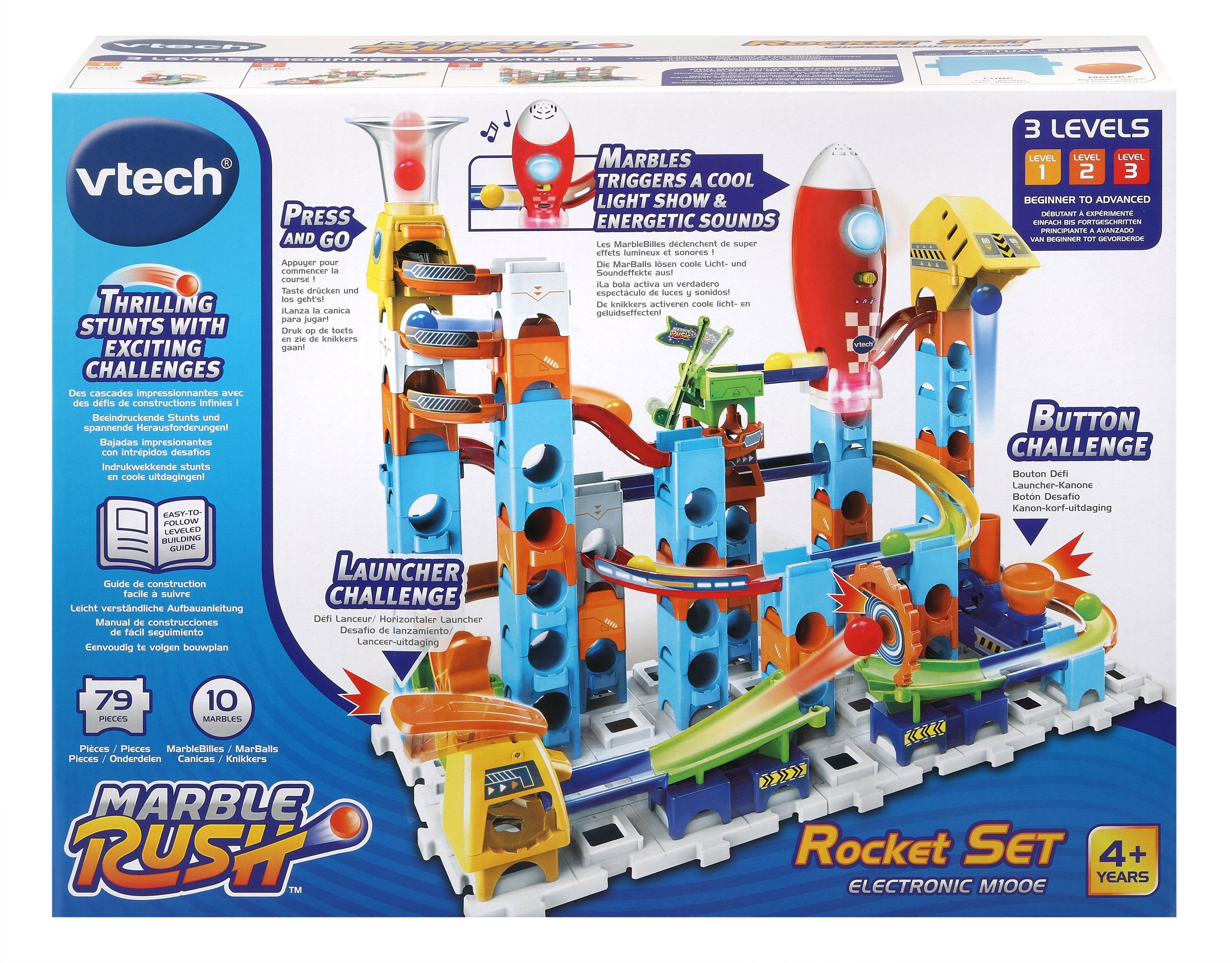 Vtech Marble Rush - Rocket Set M100 E, Train 80-542249