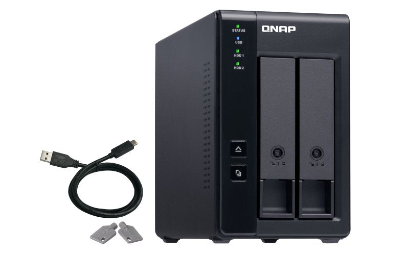 EAN 0885022017249 - QNAP TR-002 caja para disco duro externo Carcasa de disco duro/SSD Negro 2.5/3.5" imagen 3