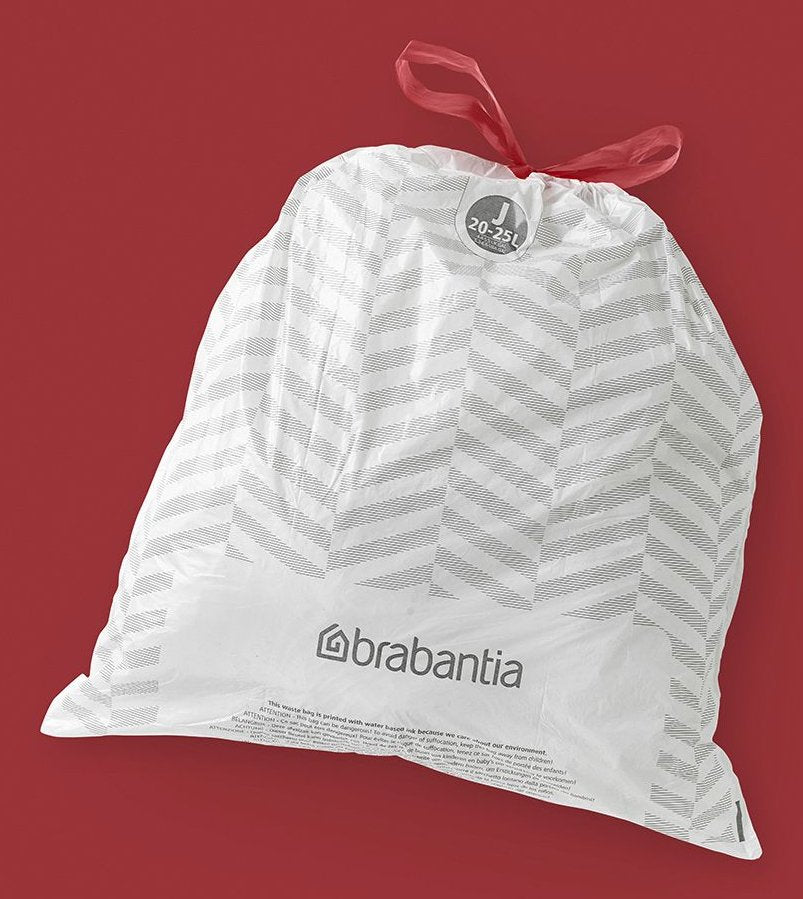EAN 8710755115608 - Brabantia 115608 bolsa para basura 23 L Blanco 40 pieza(s) imagen 3