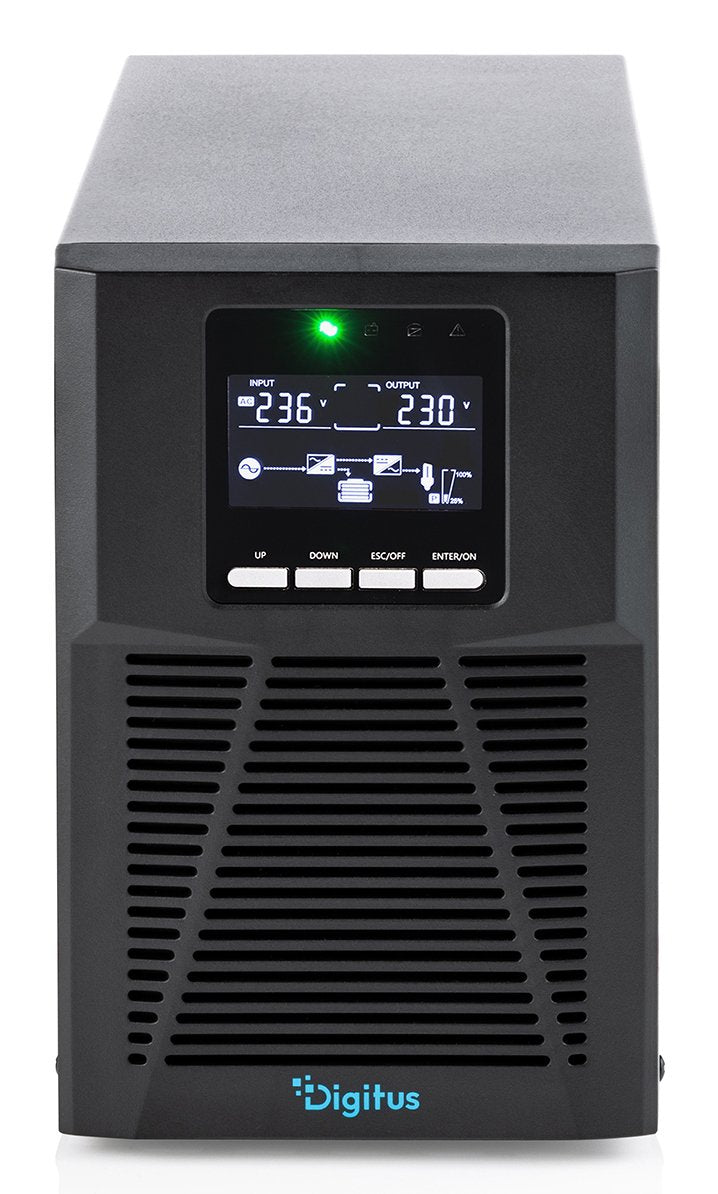 EAN 4016032507925 - Digitus DN-170130 sistema de alimentación ininterrumpida (UPS) Doble conversión (en línea) 1 kVA 4 salida imagen 3