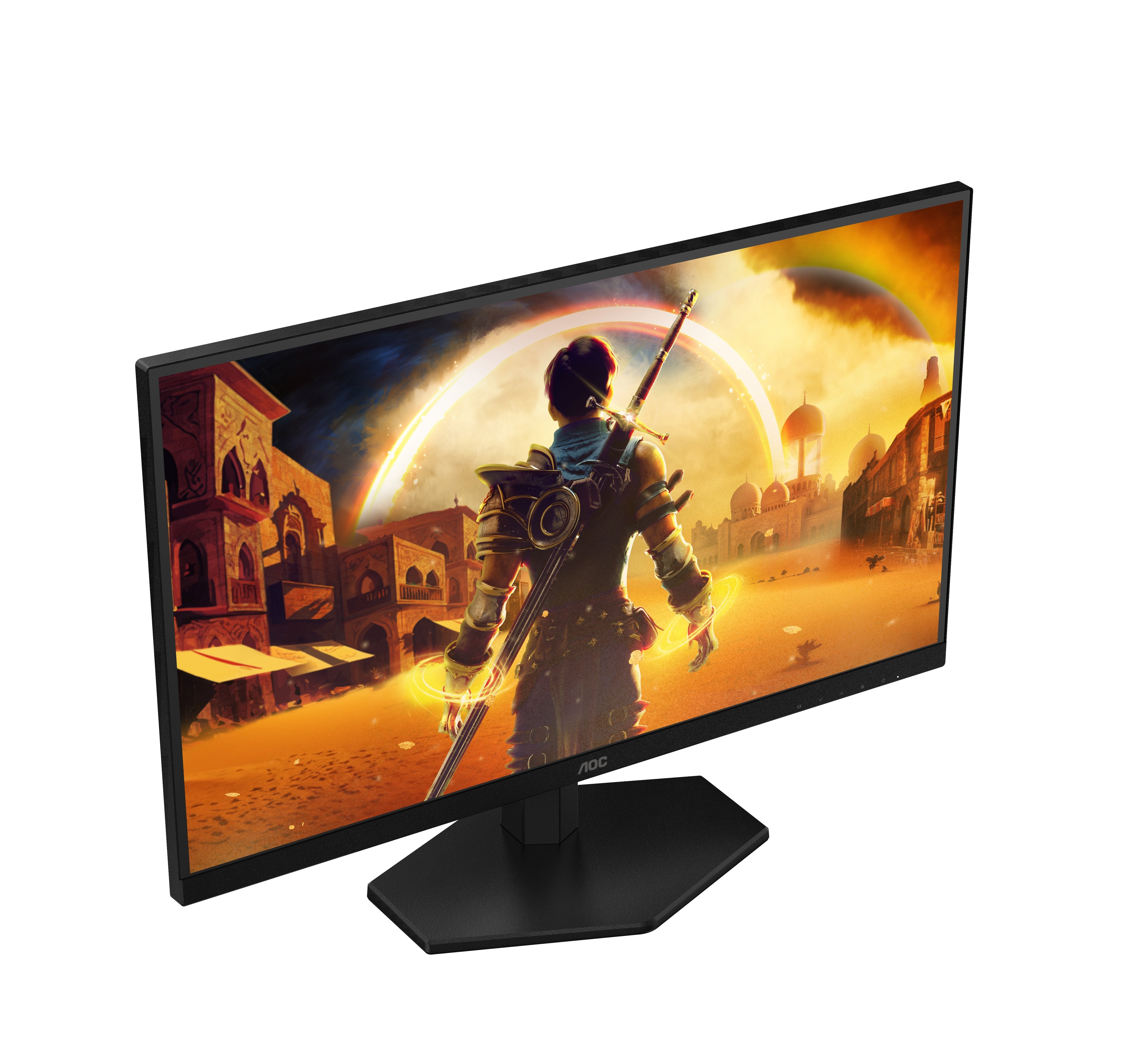 Monitor Aoc Q27g42ze 27" 2560 X 1440 Pixeles Wide Quad Hd Lcd Negro