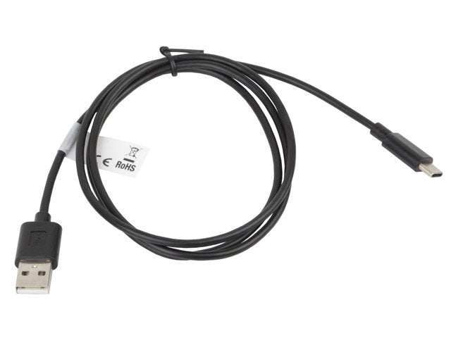 Lanberg Cable Usb 2.0 A Usb Tipo-C M/M 1m Negro Ca-Usbo-10cc-0010-Bk