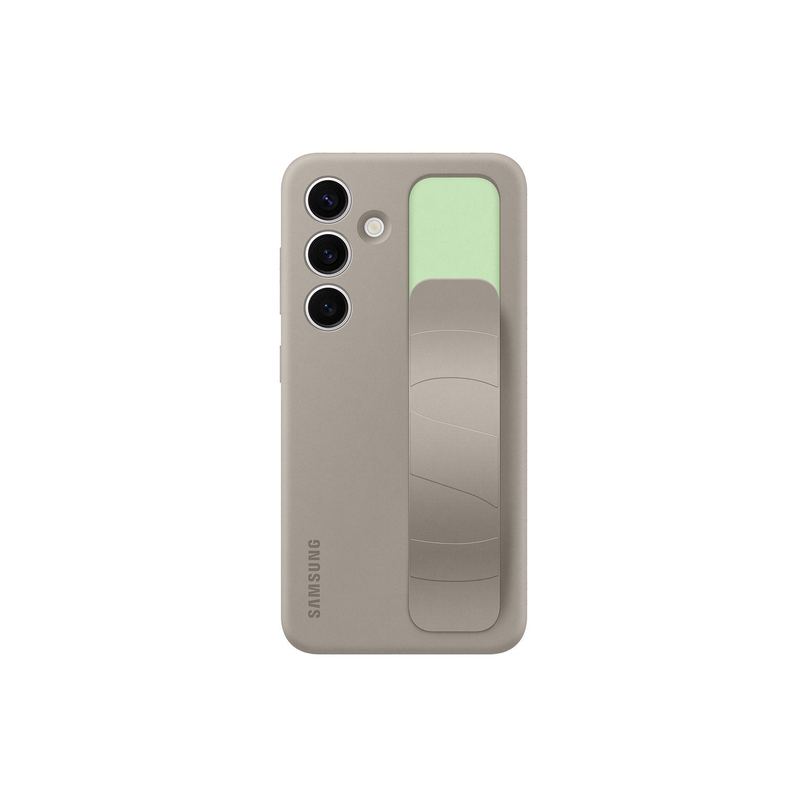 Samsung Standing Grip Case Taupe Funda Para Galaxy S24 (6.2") Gris