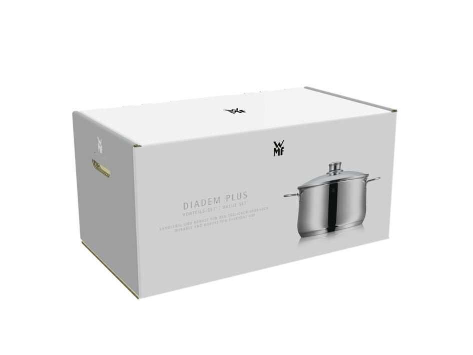 Juego De Ollas Wmf Diadem Plus, 5 Piezas, Acero Inoxidable 4000530736482