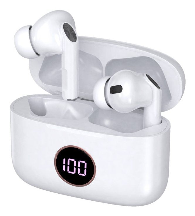 Auricular + Mic Cool Dual Pod Air Pro Bluetooth White