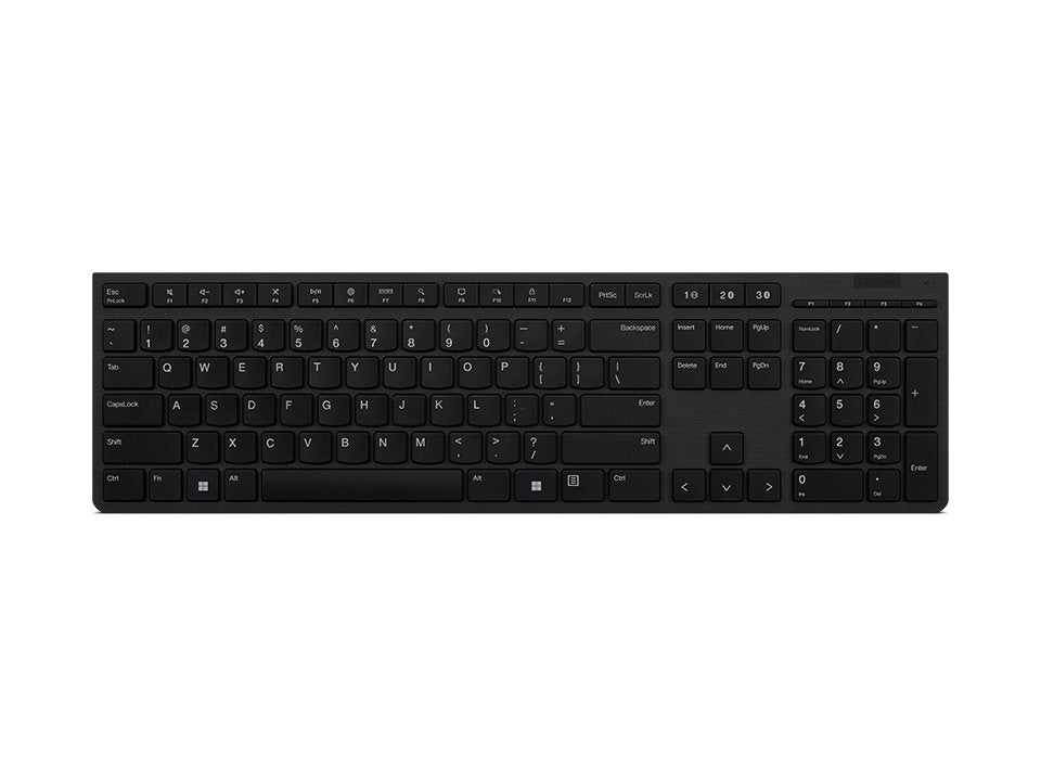 Lenovo Professional Wireless Rechargeable Keyboard-Nordic