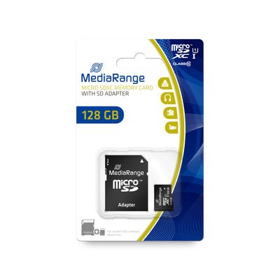 Mediarange Mr945 Memoria Flash 128 Gb Microsdxc Clase 10 Uhs-I
