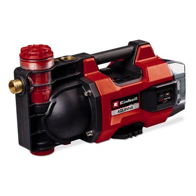 Bomba De Jardín A Batería Einhell Aquinna 18/30 F Led, 18 Voltios Rojo/Negro, Sin Batería Ni Cargador
