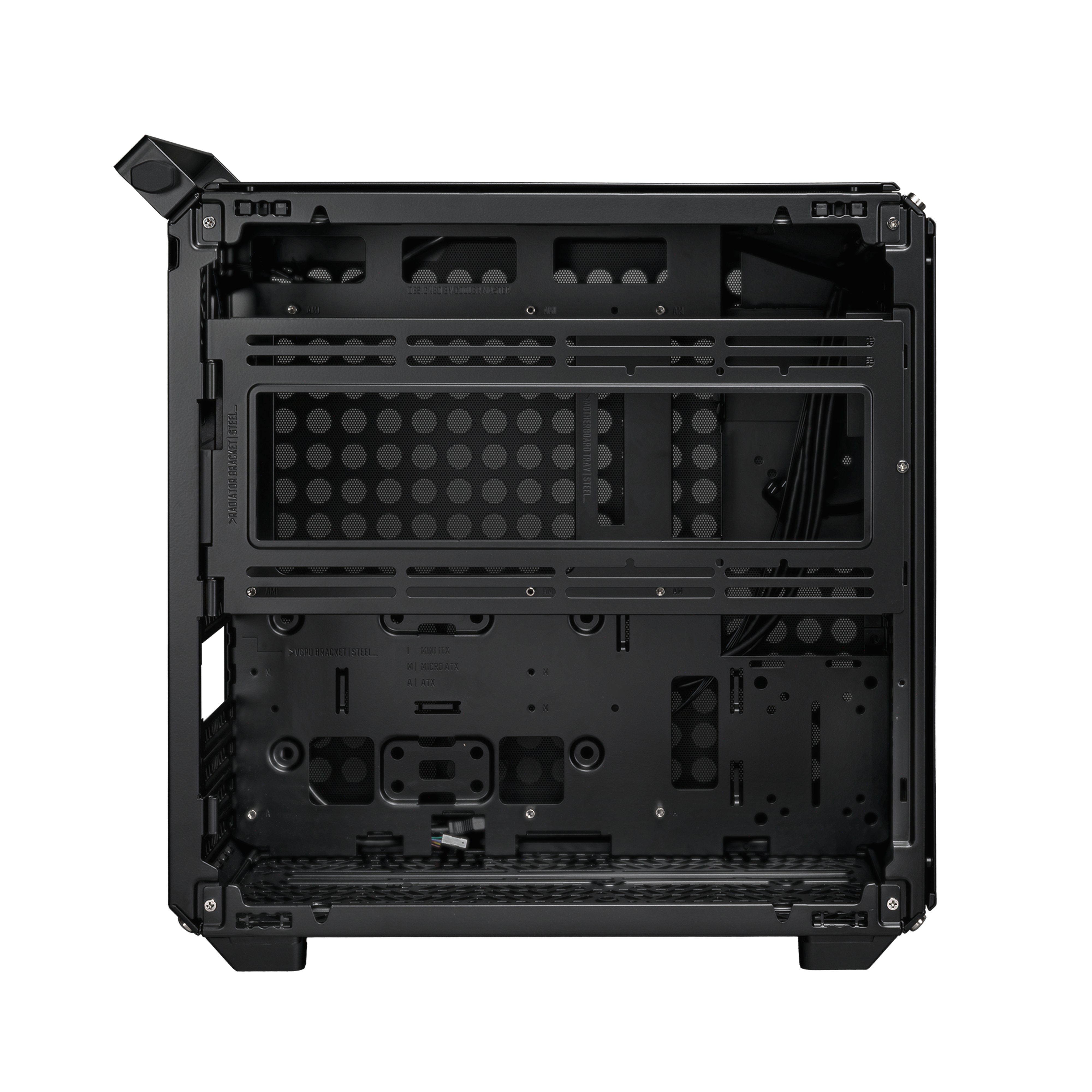 Caja Pc Cubo Cooler Master Qube 500 Flatpack Q500-Kgnn-S00