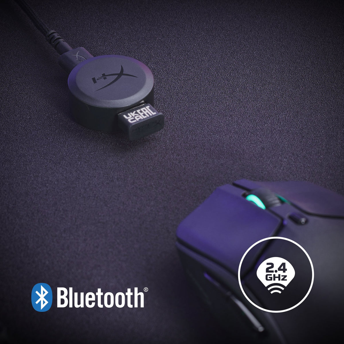 EAN 0196786272554 - HyperX Pulsefire Haste 2 Wireless Black Gaming Mouse ratón Juego Ambidextro RF Wireless + Bluetooth 26000 imagen 14