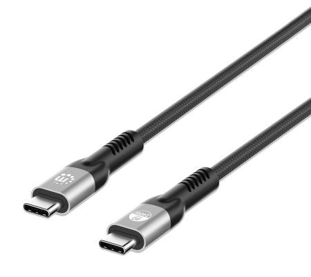 EAN 0766623356374 - Manhattan 356374 cable USB USB4 Gen 3x2 1 m USB C Negro imagen 1