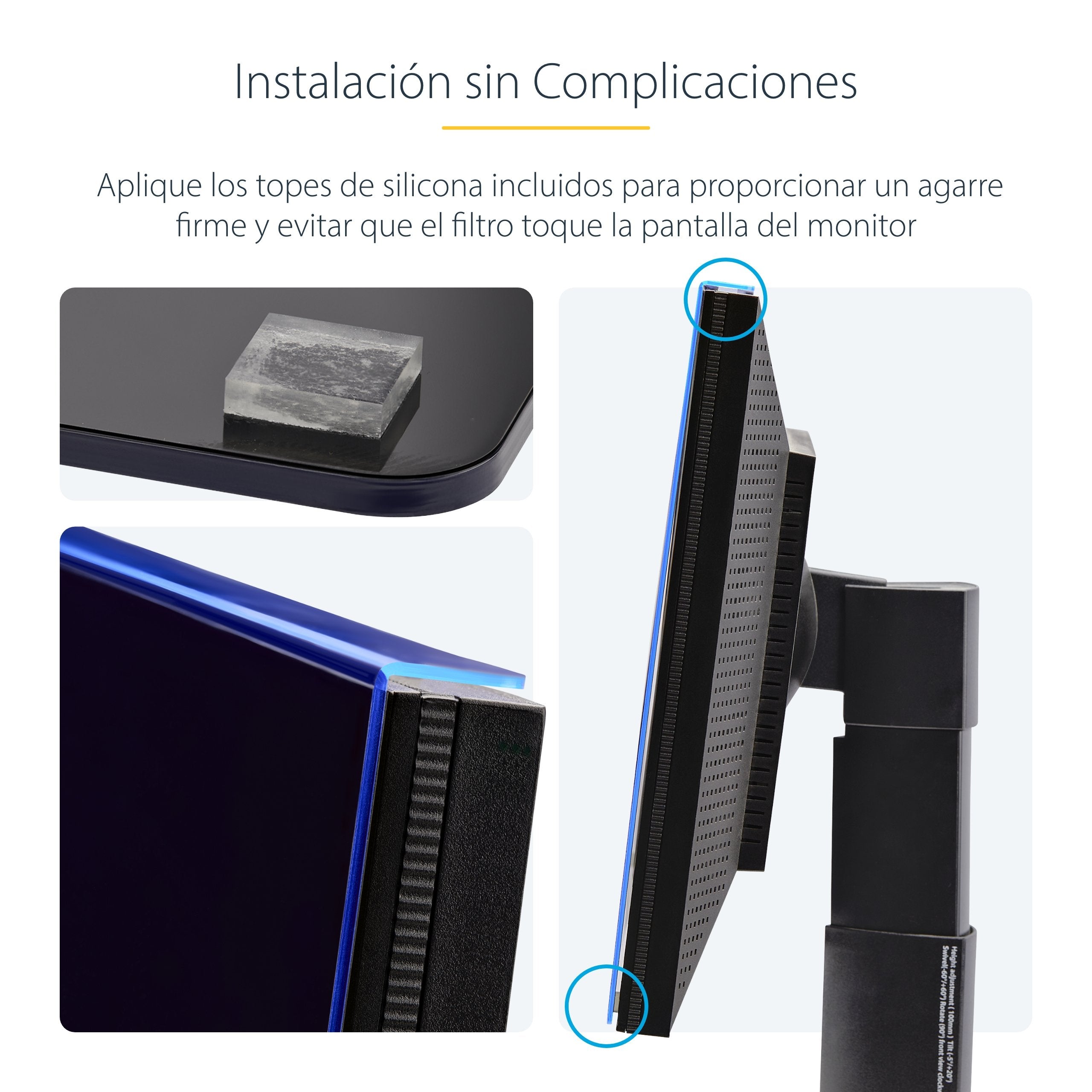 EAN 65030901918 - StarTech.com 238A-PRIVACY-SCREEN filtro para monitor 60,5 cm (23.8") Filtro de privacidad para pantallas si imagen 14