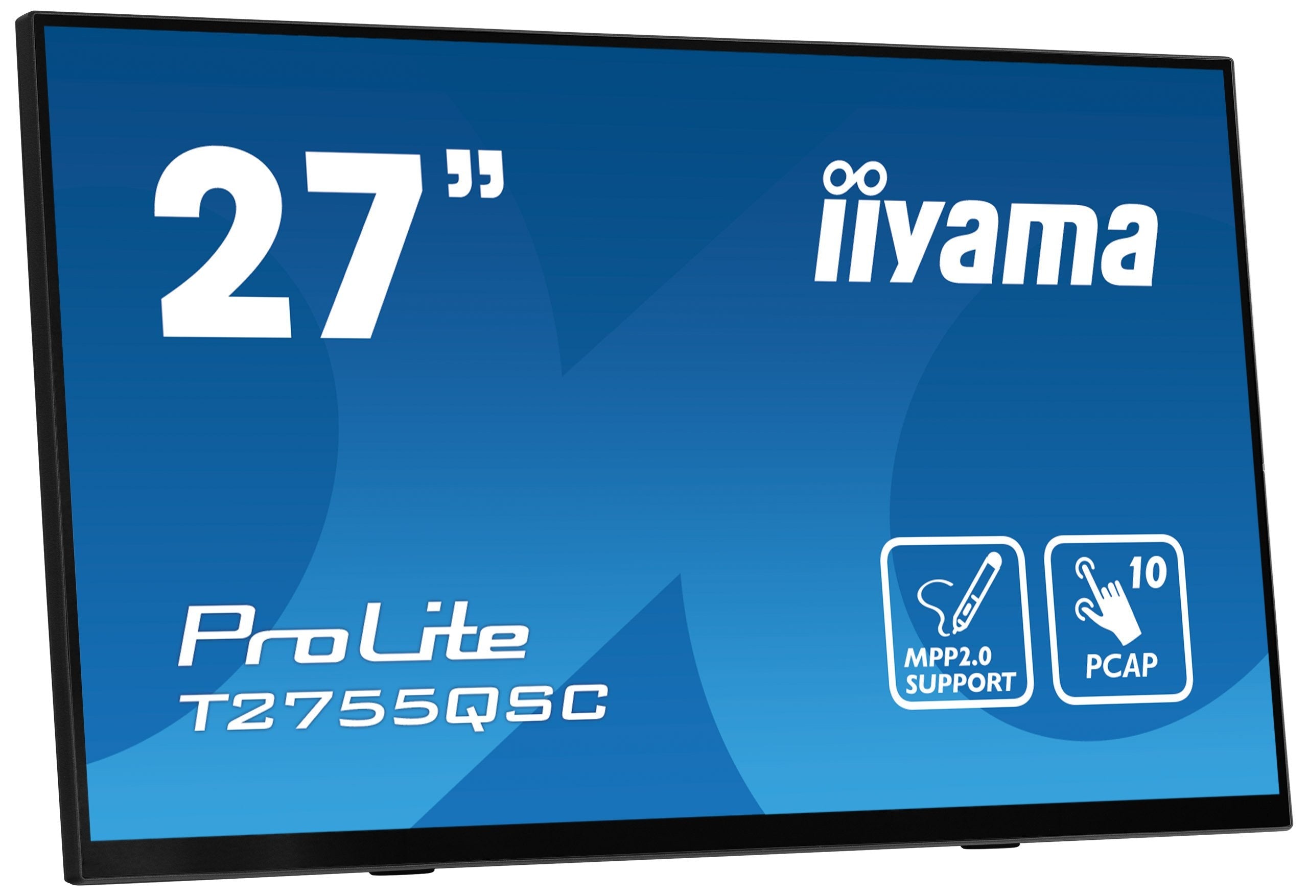 Monitor Iiyama 27" T2755qsc-B1 16:9 M-Touch Hdmi+Dp Ips Retail