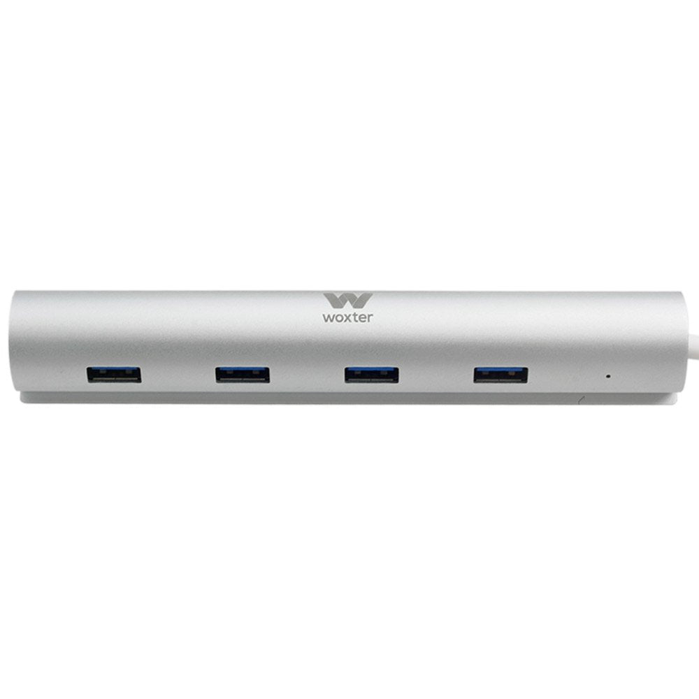 EAN 8435089026702 - Woxter Hub 73 USB 3.2 Gen 1 (3.1 Gen 1) Type-A 5000 Mbit/s Plata imagen 6