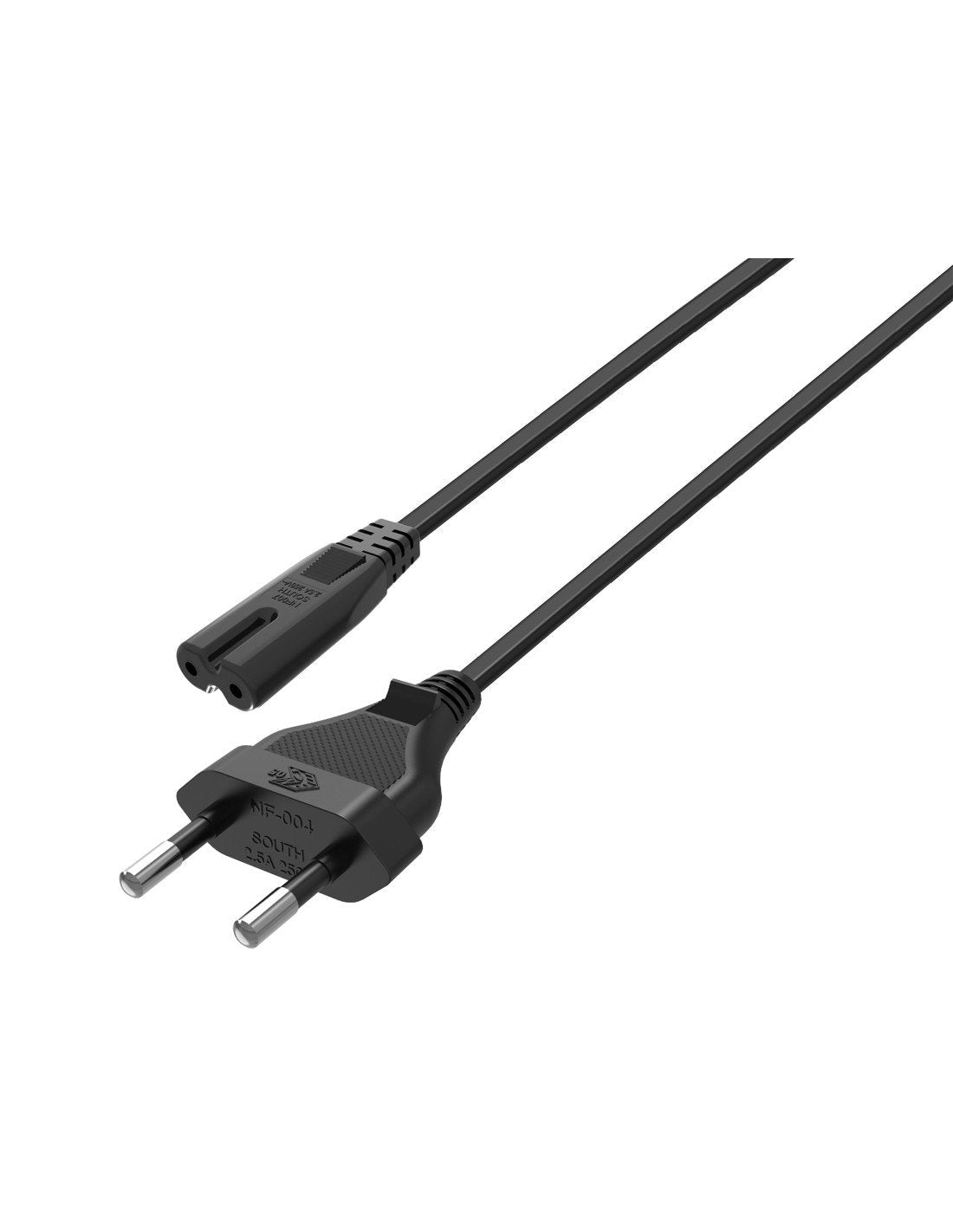 Urban Factory Powee Block Cargador Universal Usb-C Gan 65w - Cable De 180cm En Version Eu Et Uk - Negro