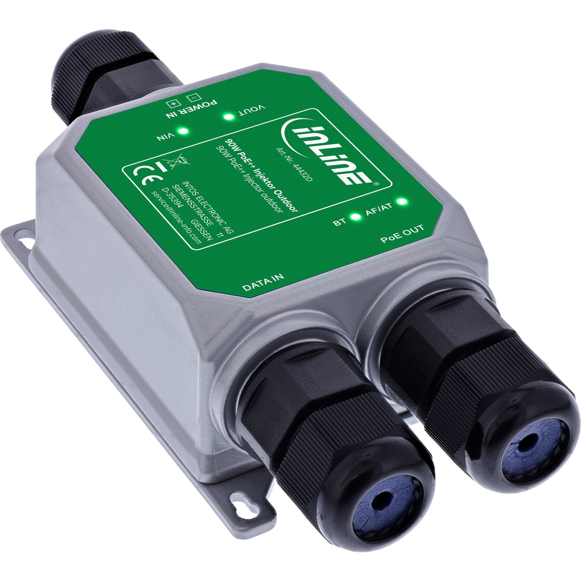 Inyector Poe++ Para Exteriores, 10 Gb/S, 90 W, Ip67 Inline®