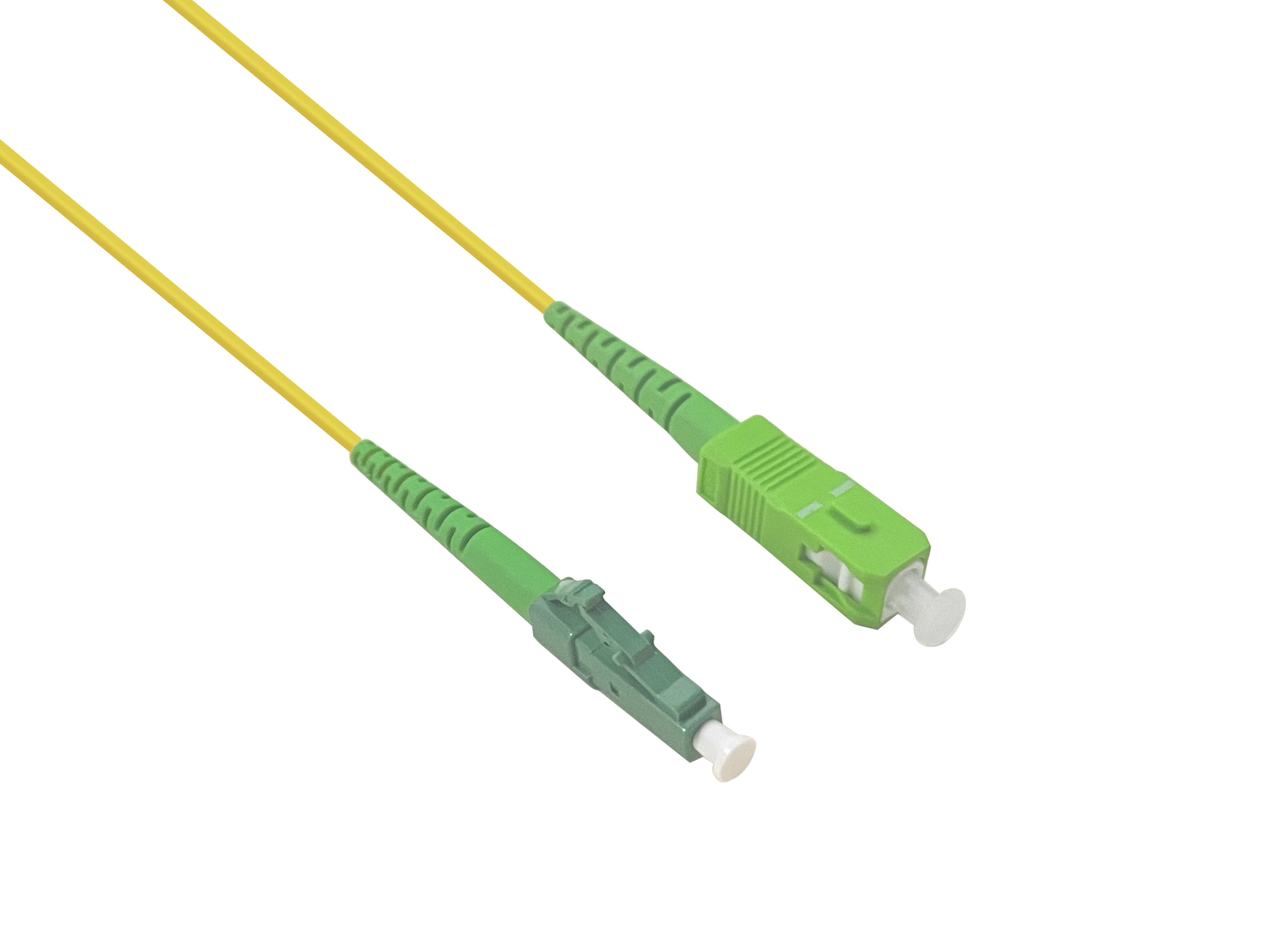 Helos Lwl Simplex Cable De Red Sc/Apc-Lc/Apc G657 9/125?M Os2, 5,0m