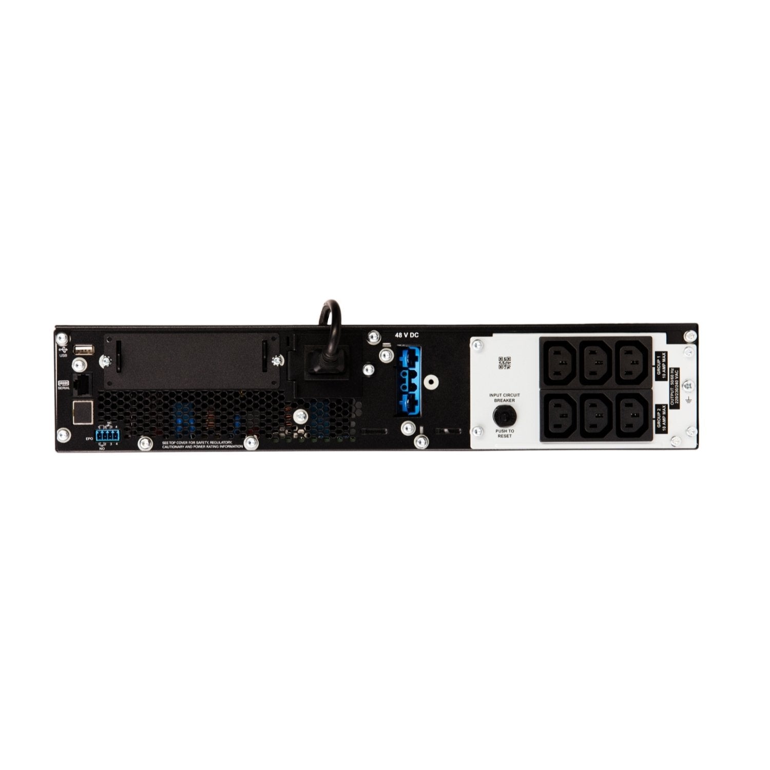 EAN 0731304340263 - APC SRT1000RMXLI-NC sistema de alimentación ininterrumpida (UPS) Doble conversión (en línea) 1 kVA 1000 W imagen 2