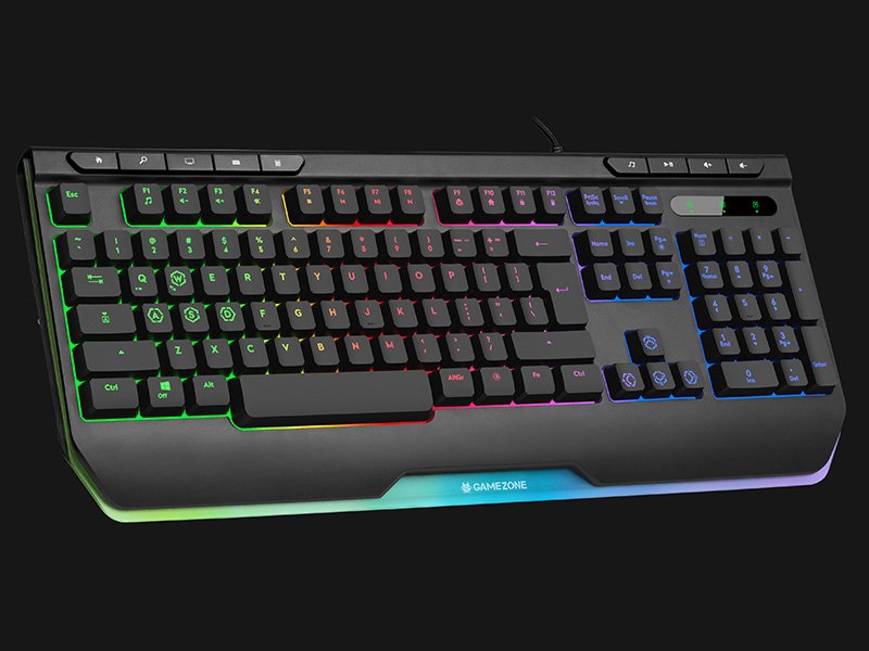 Teclado Ingles Gaming Usb Tracer Gamezone Ray X