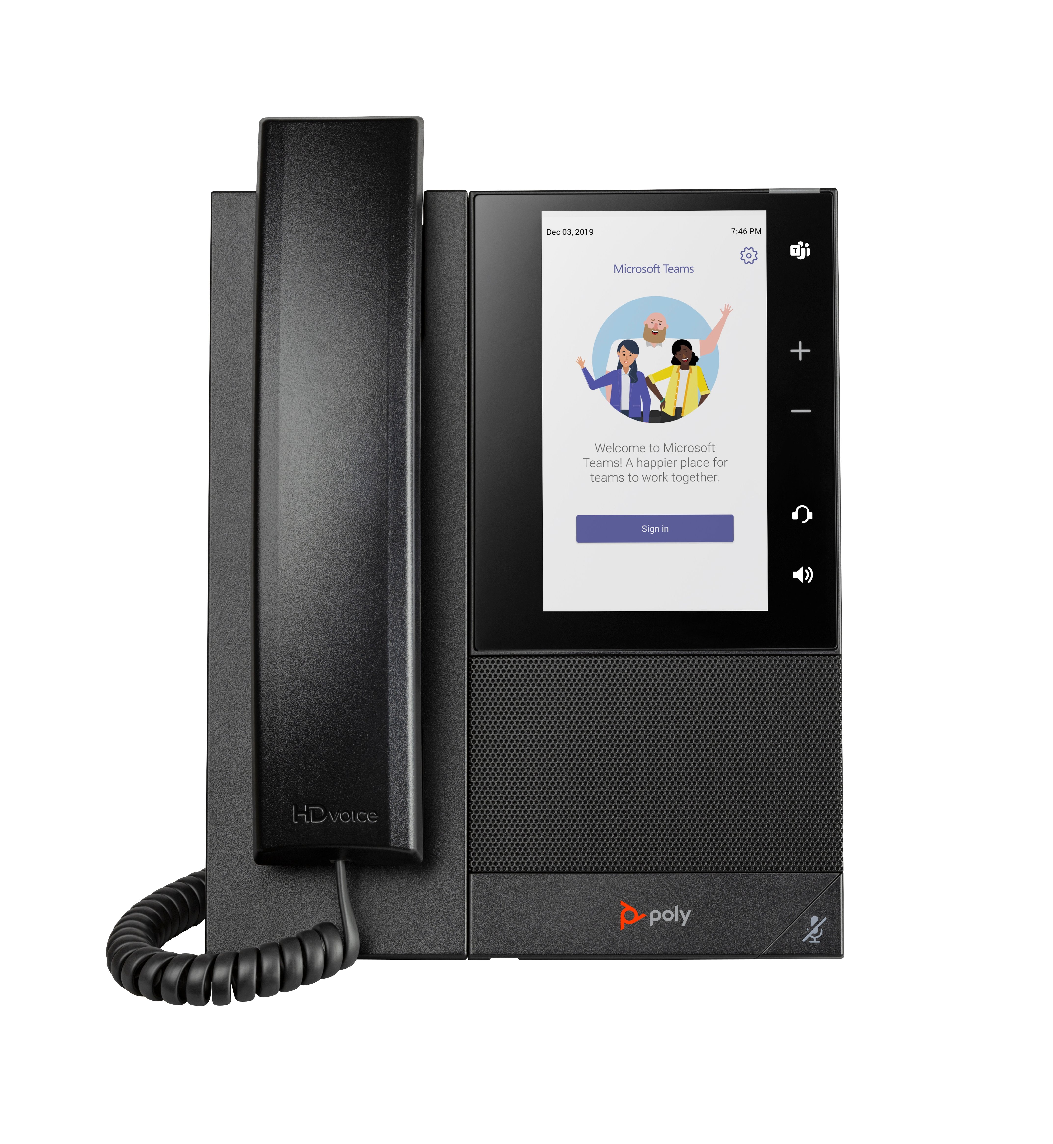 EAN 0197497342741 - HP Poly CCX 505 Business Media Phone for Microsoft Teams and PoE-enabled teléfono IP Negro 24 líneas LCD imagen 1