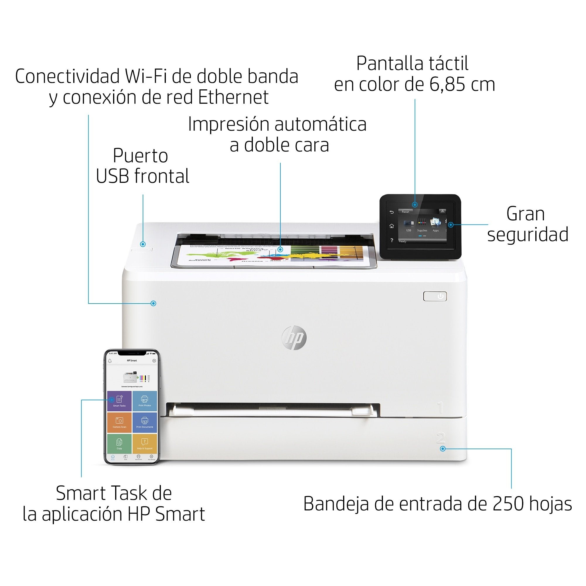 EAN 0193905578924 - HP Color LaserJet Pro M255dw 600 x 600 DPI A4 Wifi imagen 18