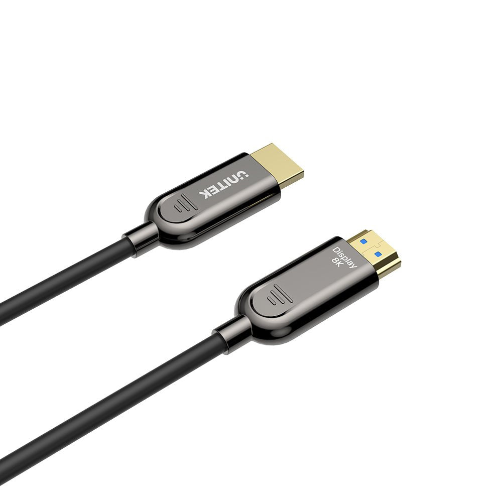 Cable Óptico Hdmi 2.1 Aoc Unitek C11085gy01-30m