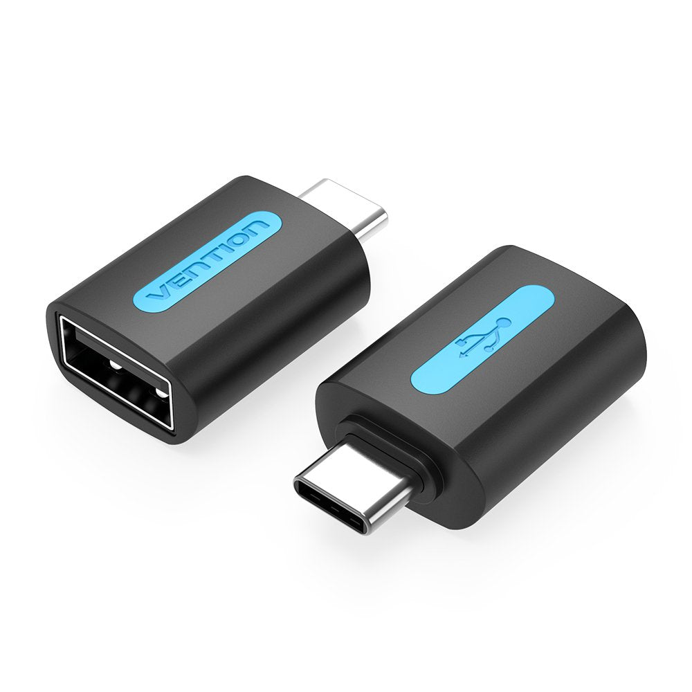 EAN 6922794755253 - Vention CDTB0 cambiador de género para cable USB C USB A Negro imagen 1