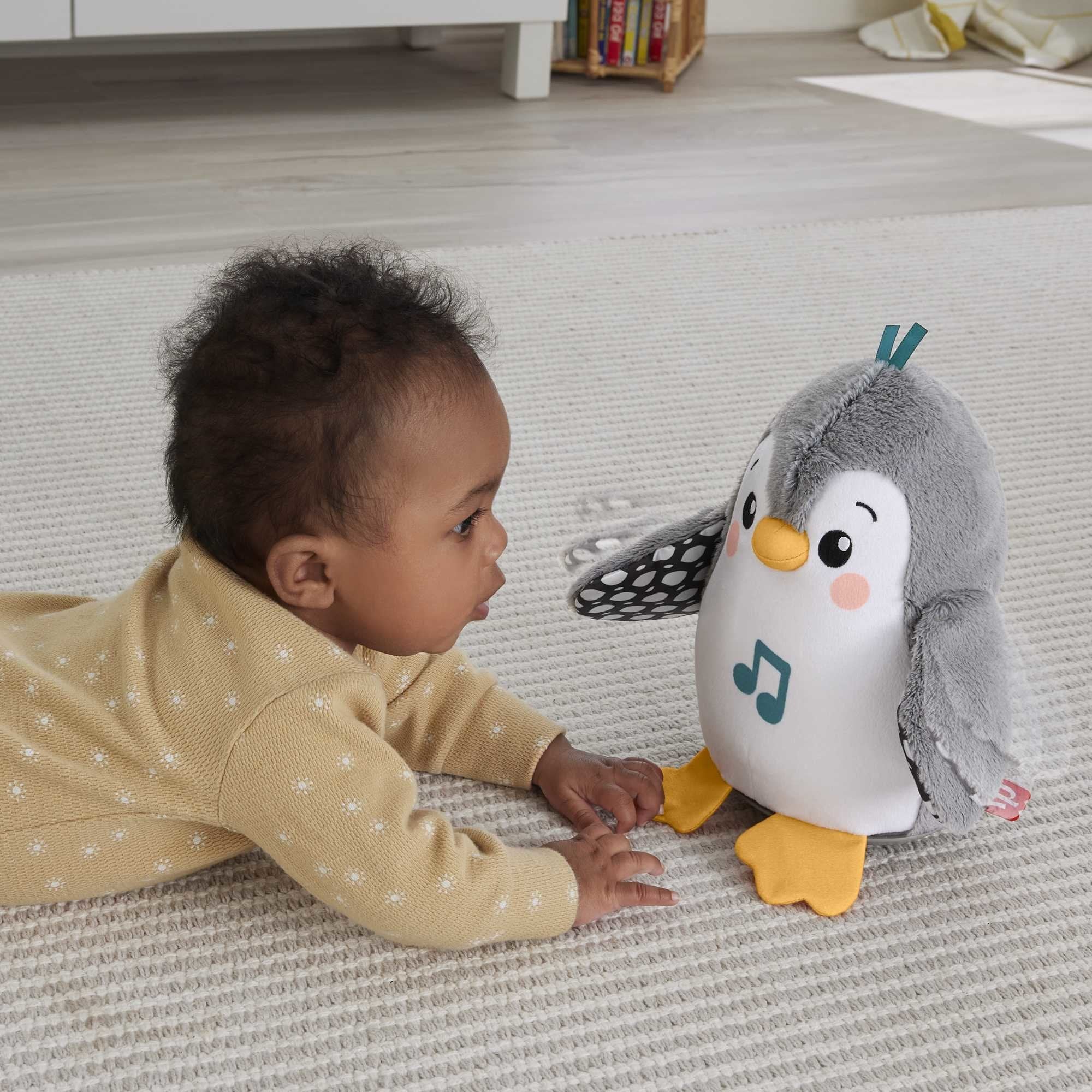 Juguete De Peluche De Pingüino Flutter & Wobble De Fisher-Price