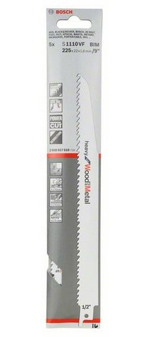 EAN 3165140543354 - Bosch 2 608 657 610 hoja de sierra de calar, de sierra de marquetería y de sierra recíproca Hoja de sierr imagen 2