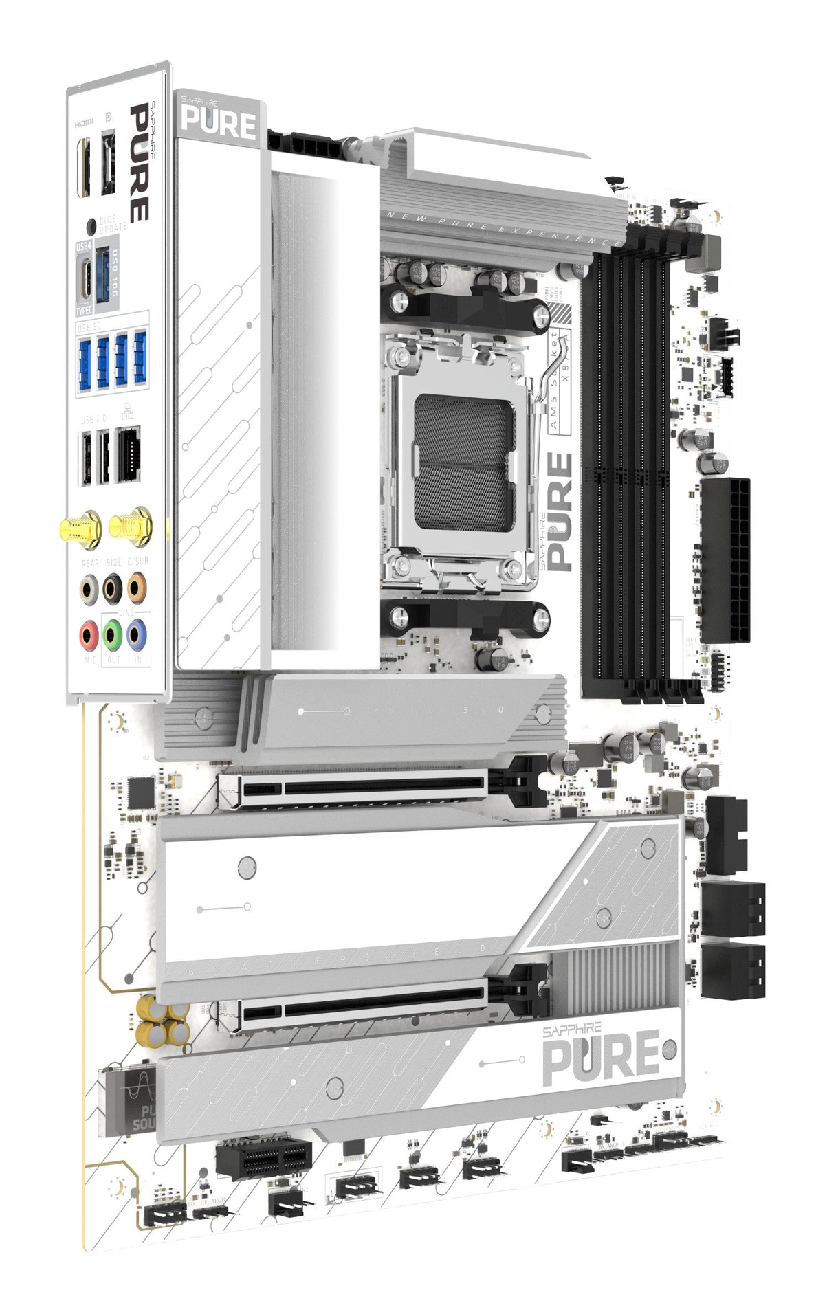 EAN 4895106296909 - Sapphire PURE X870A WIFI 7 AMD X870 Zócalo AM5 ATX imagen 2