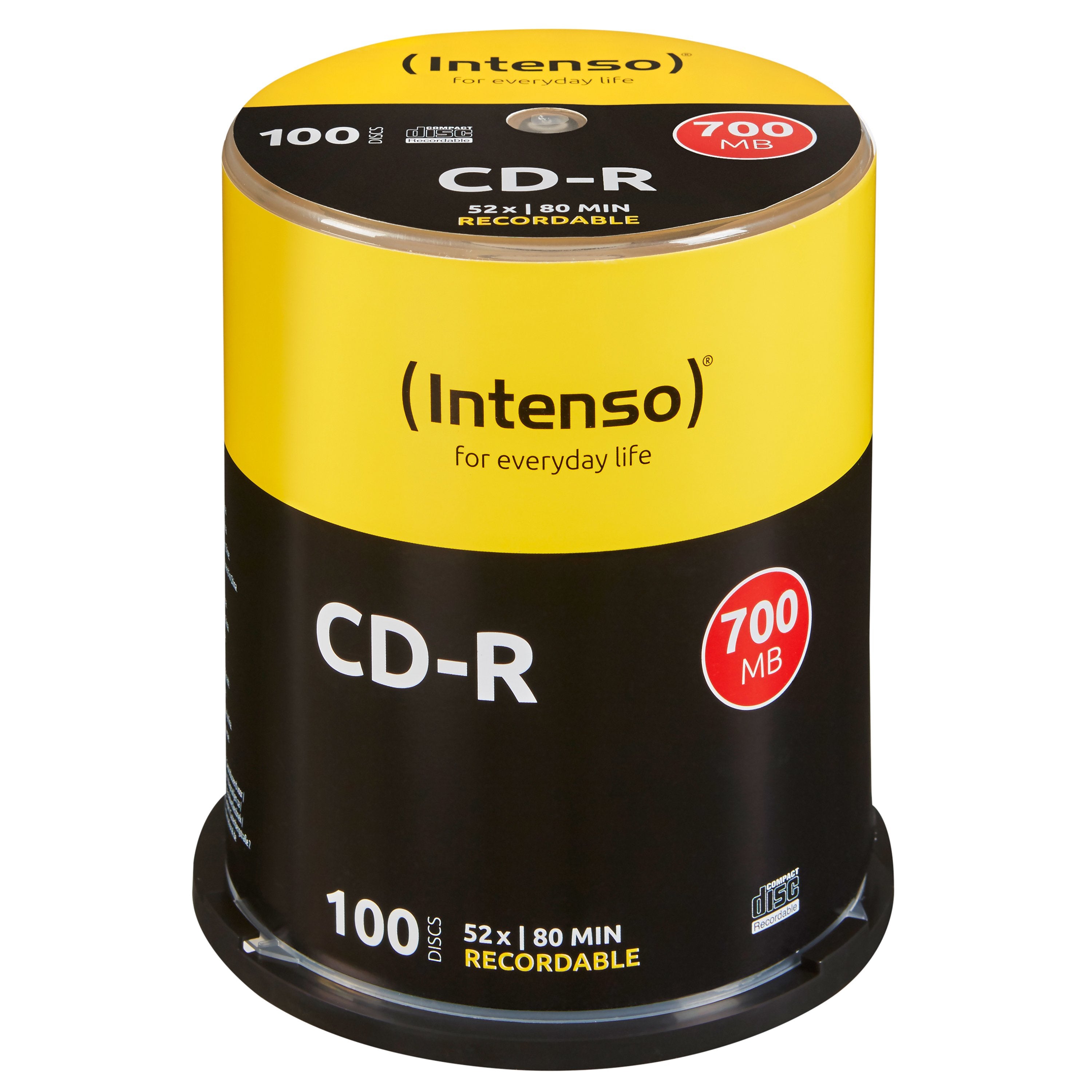 EAN 4034303003044 - Intenso CD-R 700MB 52x 100 pieza(s) imagen 1