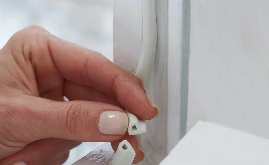 Tesa Window Seal 6m X 9mm P-Profile Brown 05390